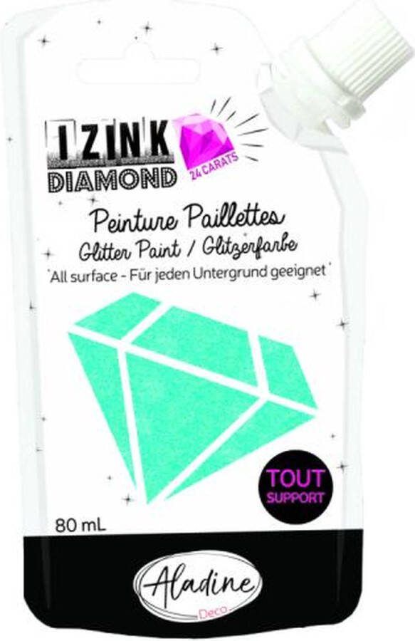 Aladine Lichtblauw 24 karaat Glitterverf Izink Diamond