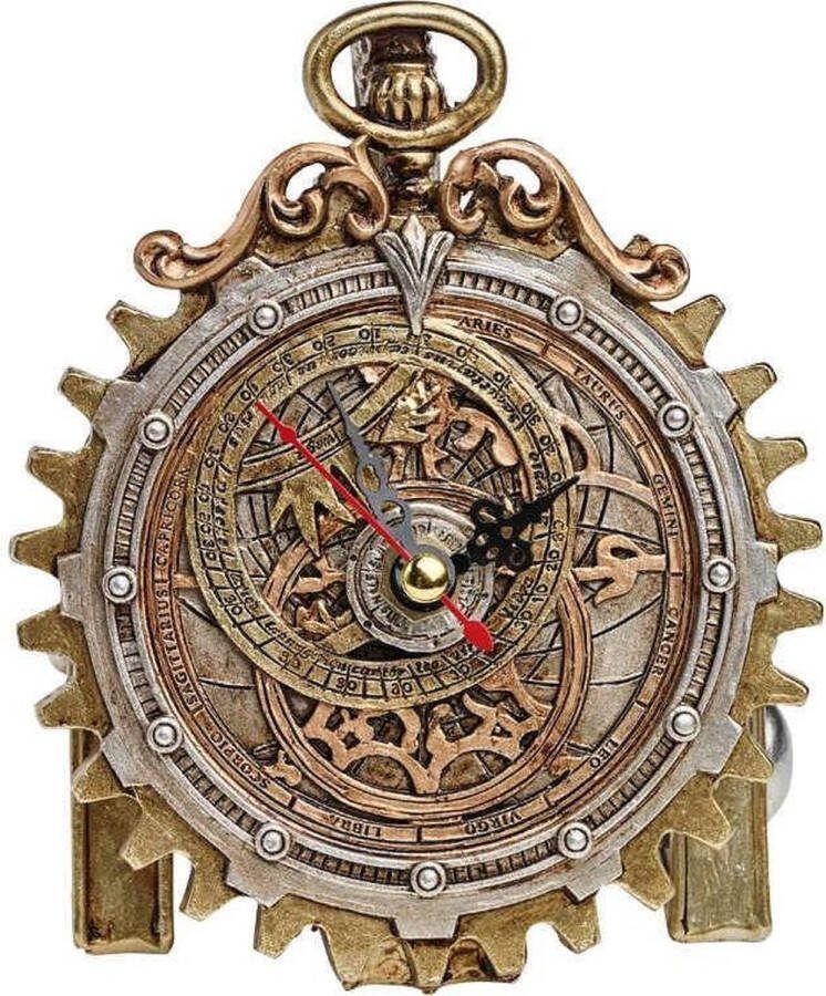 Alchemy Gothic Tafelklok Anguistralobe Bronskleurig