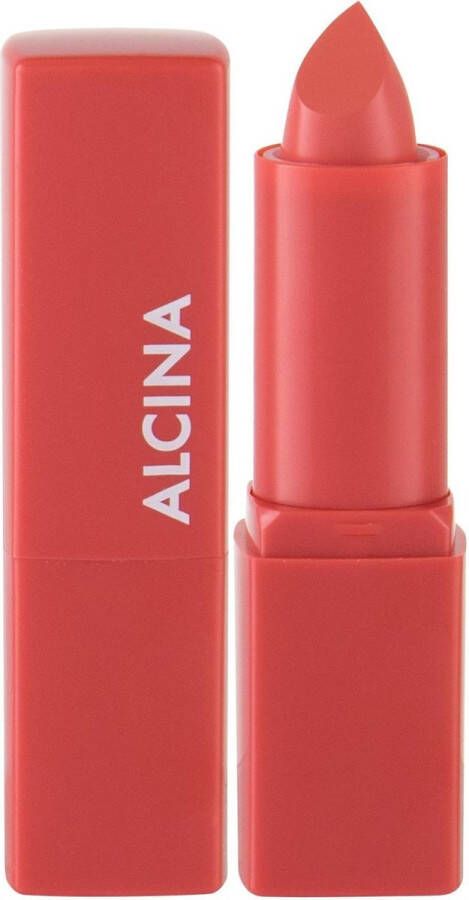 Alcina Pure Lip Color Lipstick Rtěnka 3 g 04 Poppy Red