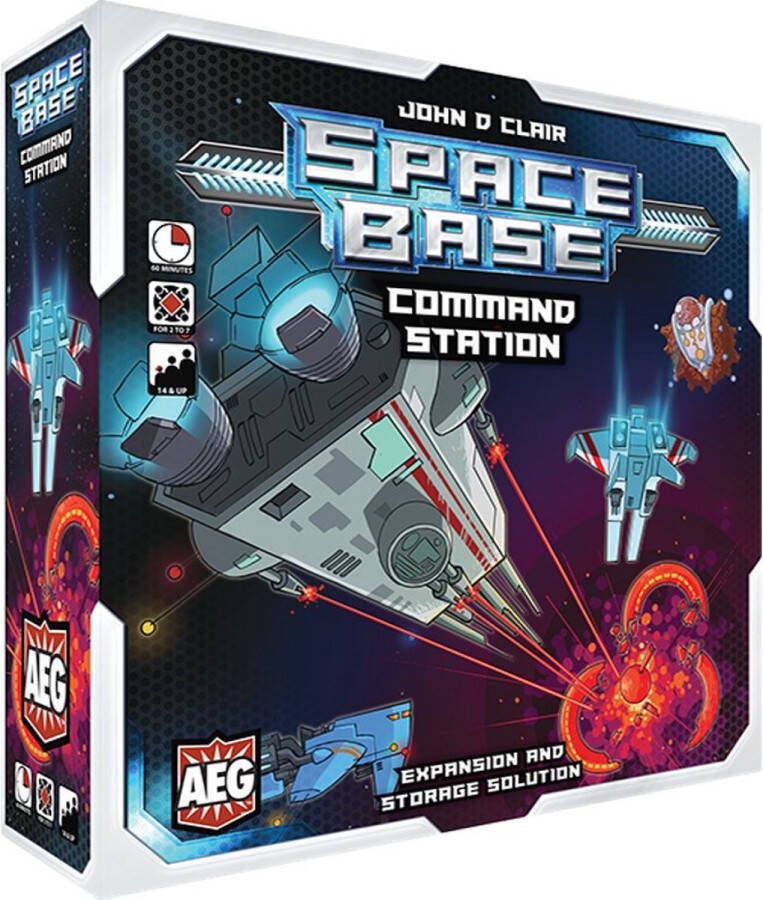 Alderac Entertainment Group Space Base Command Station Uitbreiding Bordspel Dobbelspel Engelstalig