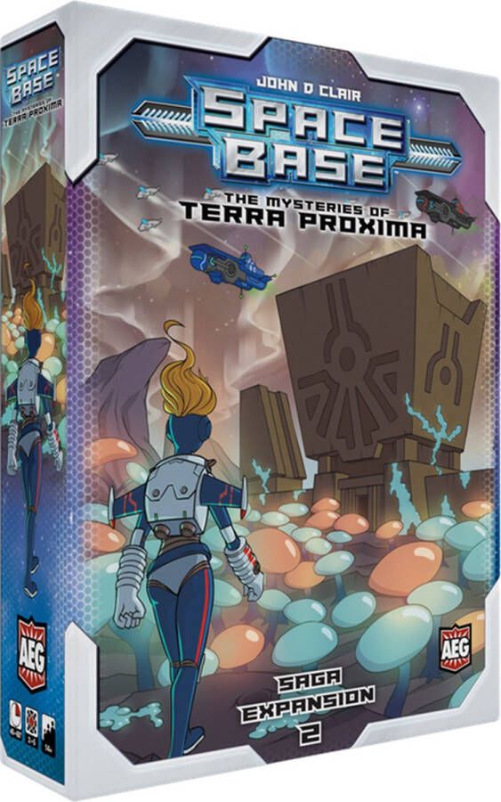 Alderac Entertainment Group Space Base: Mysteries of Terra Proxima Uitbreiding Bordspel Dobbelspel Engelstalig