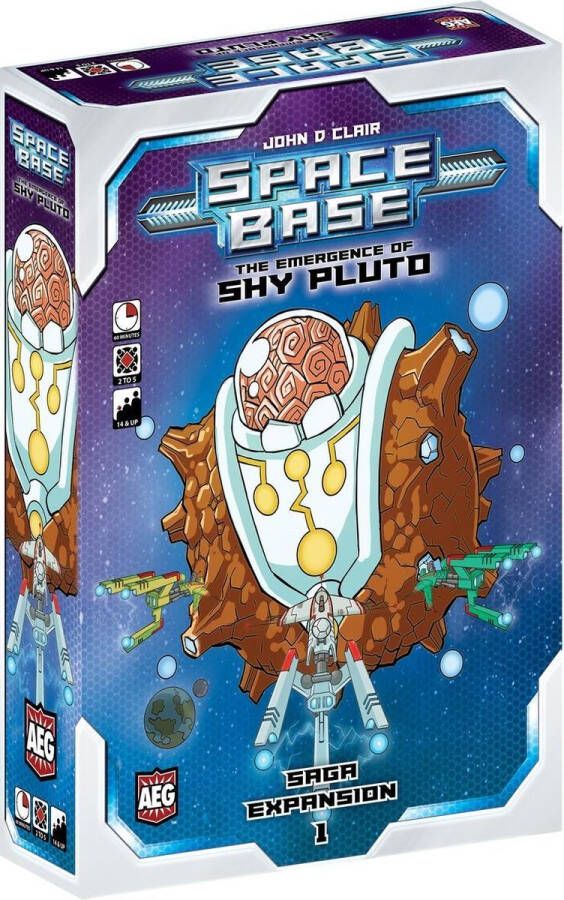 Alderac Entertainment Group Space Base: The Emergence of Shy Pluto Uitbreiding Bordspel Dobbelspel Engelstalig