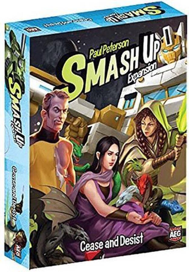 Alderec Entertainment Group Smash Up: Cease and Desist Kaartspel Uitbreiding Engelstalig Alderac Entertainment Group