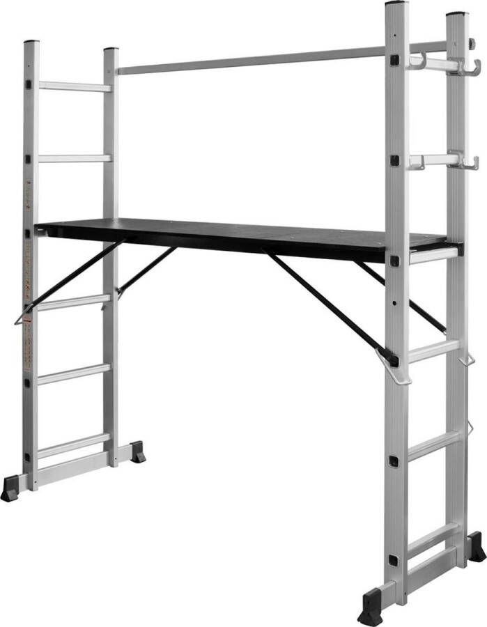 ALDORR Home 2x6 Multifunctionele Kamersteiger Ladder Werkhoogte 2 60 meter