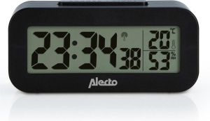 Alecto AK-30 Wekker verlicht display temperatuur en luchtvochtigheid