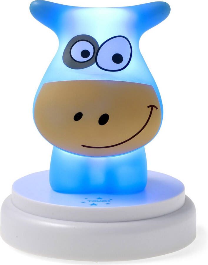 Alecto NAUGHTY COW LED nachtlampje koe blauw