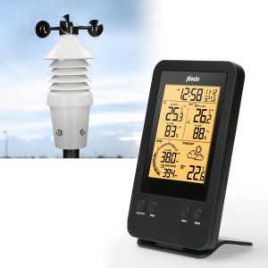 Alecto WS-3400 Weerstation Voor binnen&buiten Meet windsnelheid temperatuur luchtvochtigheid