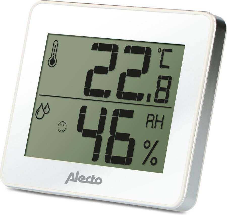 Alecto WS-55 Thermometer & hygrometer voor binnen Wit