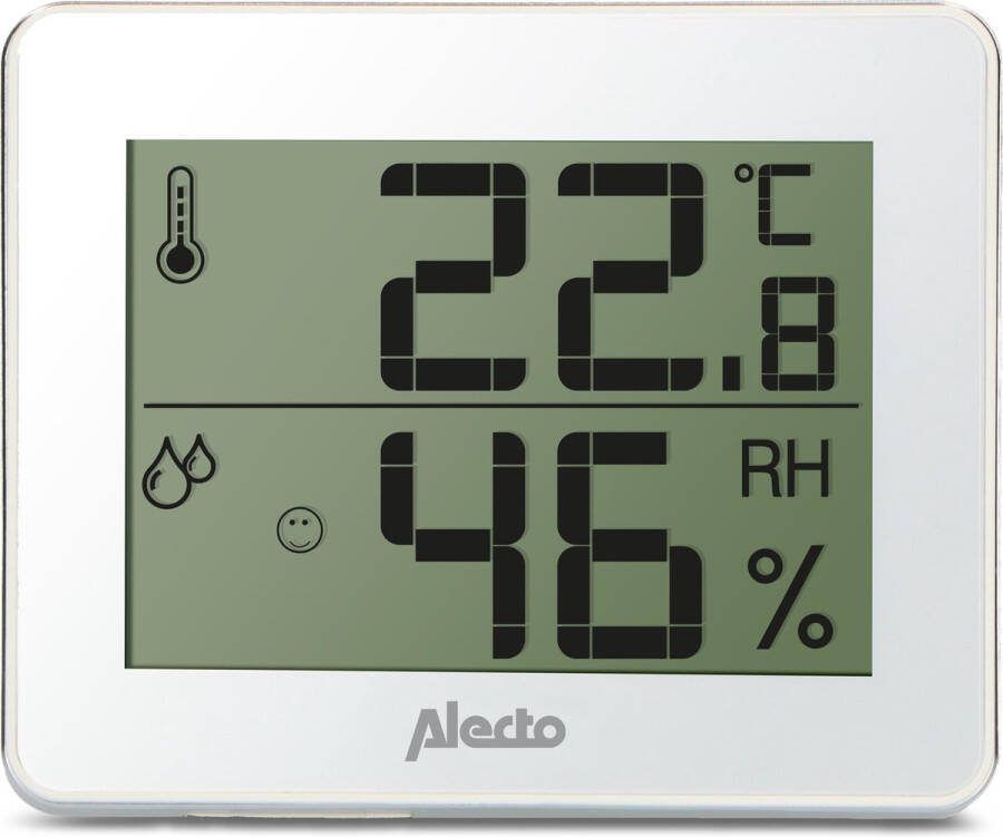 Alecto WS-55 Thermometer & hygrometer voor binnen Wit
