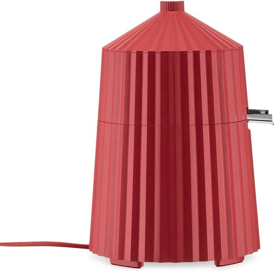Alessi Citruspers Plissé elektrisch Rood Michele de Lucchi MDL07 R