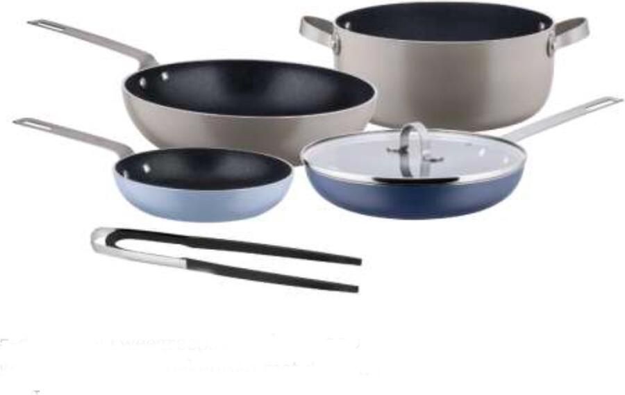 Alessi TAMA-Pannenset-5-Delig-Kleur