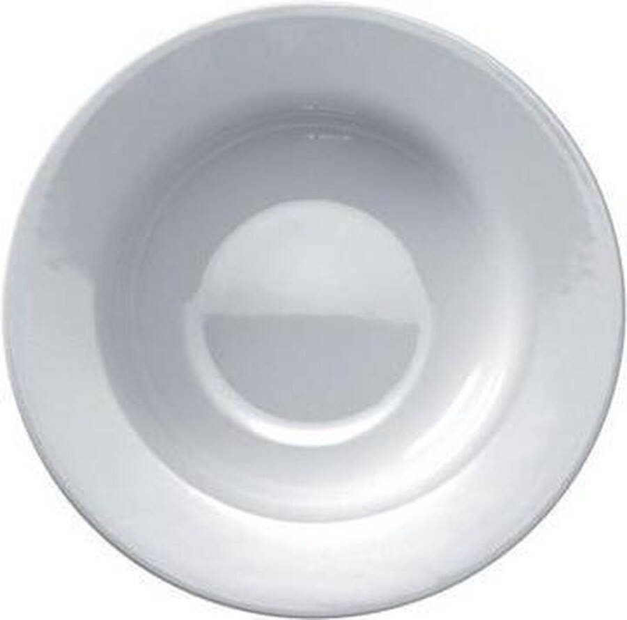 Alessi Diepe Borden Pastaborden PlateBowlCup ø 22 cm 4 stuks Jasper Morrison AJM28 2