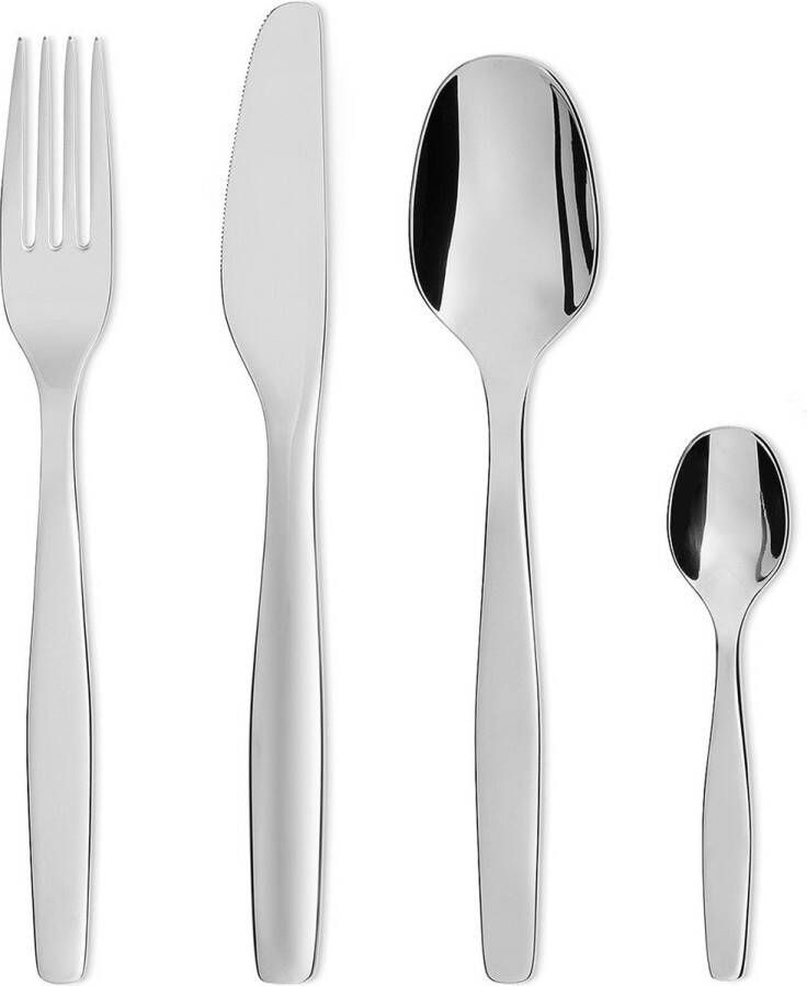 Alessi Bestekset Itsumo ANF06S24 24 delig | 6 personen door Naota Fukasawa