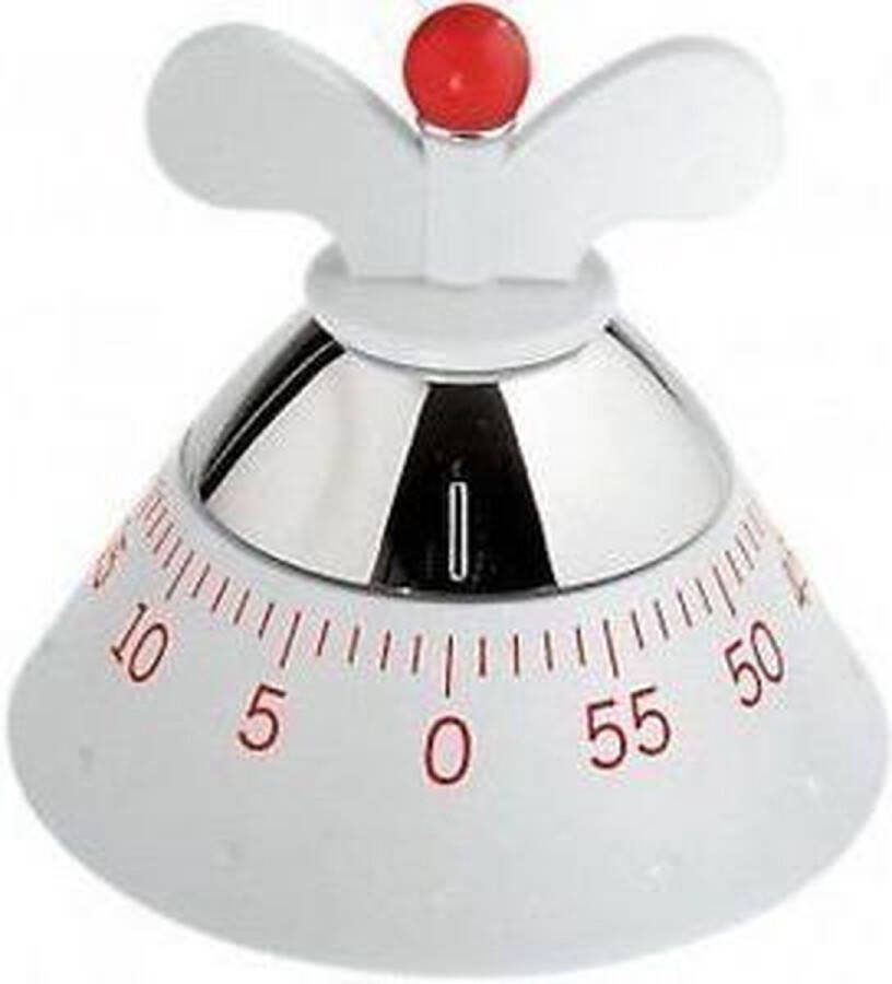Alessi Kookwekker A09 W Wit door Micheal Graves