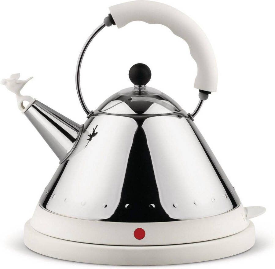 Alessi MG32 W Waterkoker RVS Wit