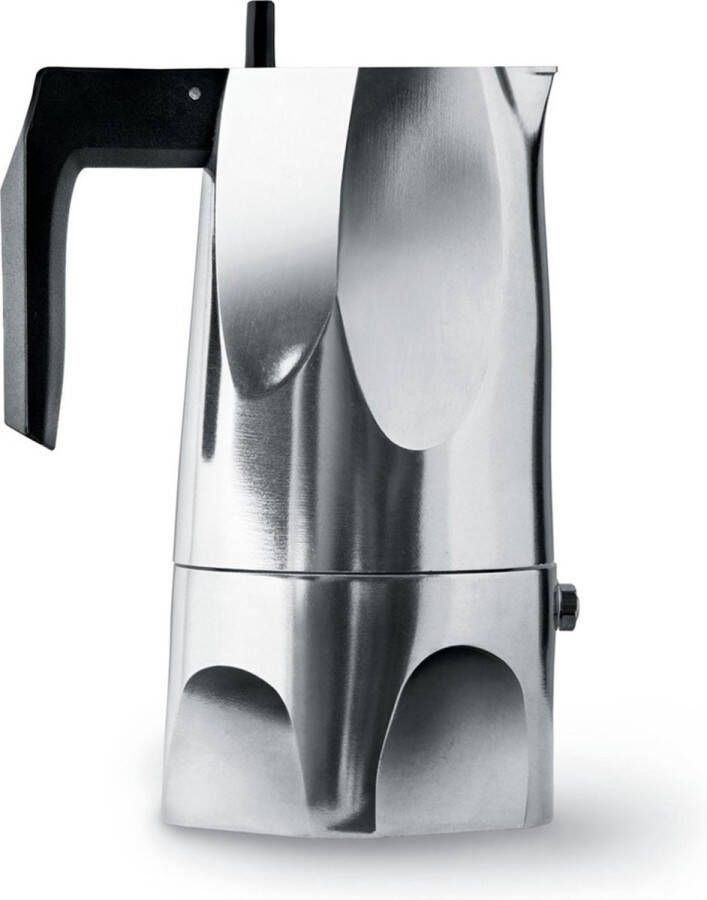 Alessi Percolator Ossidiana MT18 6 kops door Mario Trimarchi