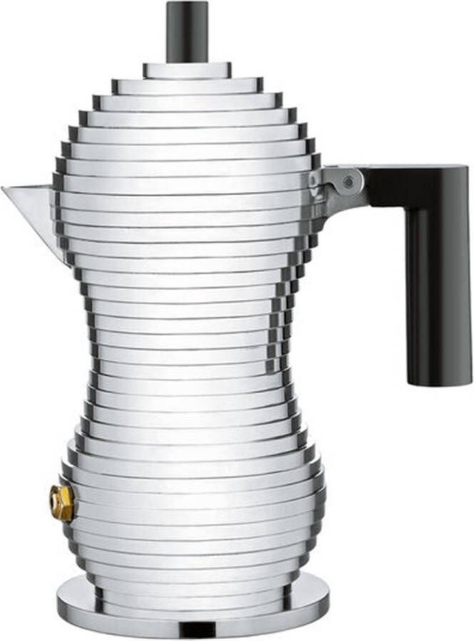 Alessi Percolator Pulcina MDL02 1 B Zwart 1 kops door Michele De Lucchi