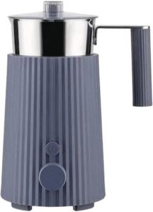 Alessi Plissé Melkopschuimer Grijs