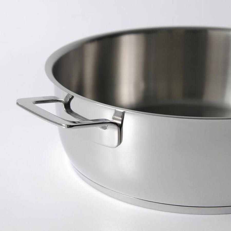 Alessi Pots&Pans low casserole 28cm handgrepen