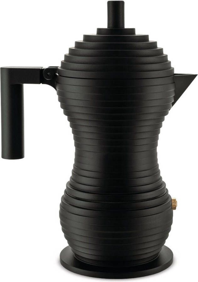 Alessi Pulcina Espressomaker 6 kops Black