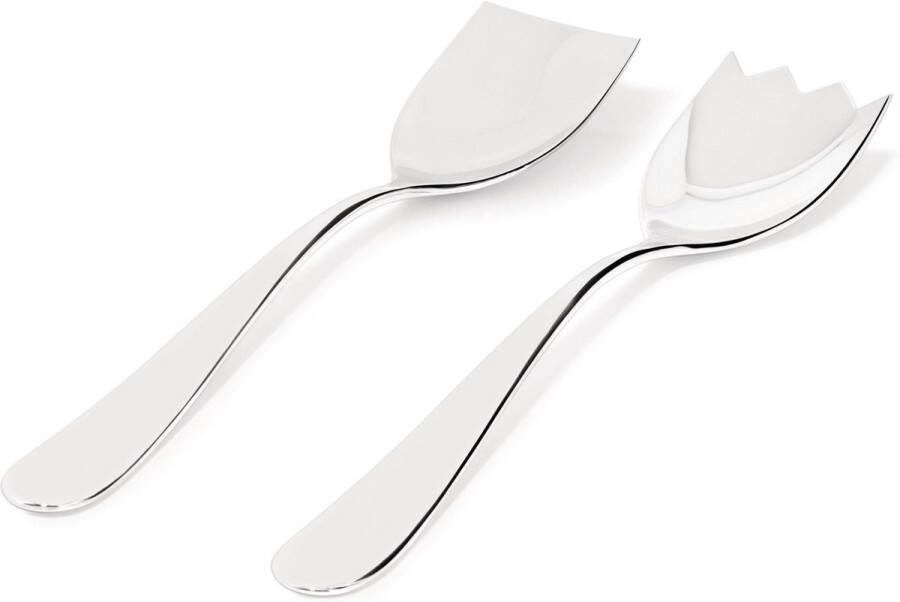 Alessi Saladebestek Nuovo Milano 5180 14 door Ettore Sottsass