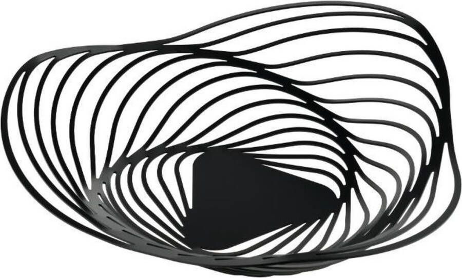 Alessi Trinity Schaal Centrepiece 43 cm zwart