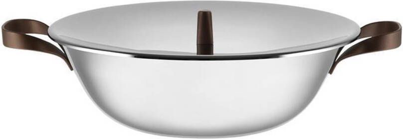 Alessi Wokpan Edo PU308 ø 34 cm door Patricia Urquiola Zonder anti-aanbaklaag