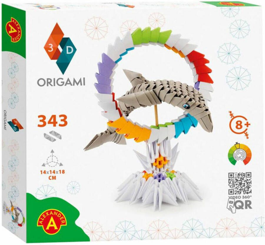 Alexander Toys Alexander Origami 3D Dolfijn