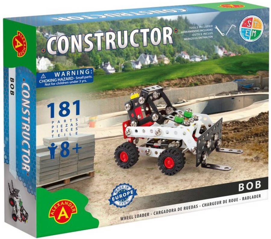 Alexander Toys Constructor Bob (Wheel-loader) 181pcs