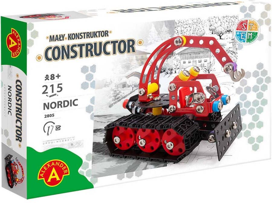 Alexander Toys Constructor Nordic 215pcs