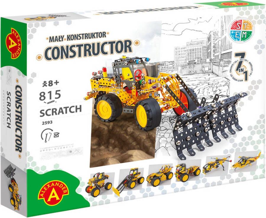 Alexander Toys Constructor PRO Scratch 813pcs