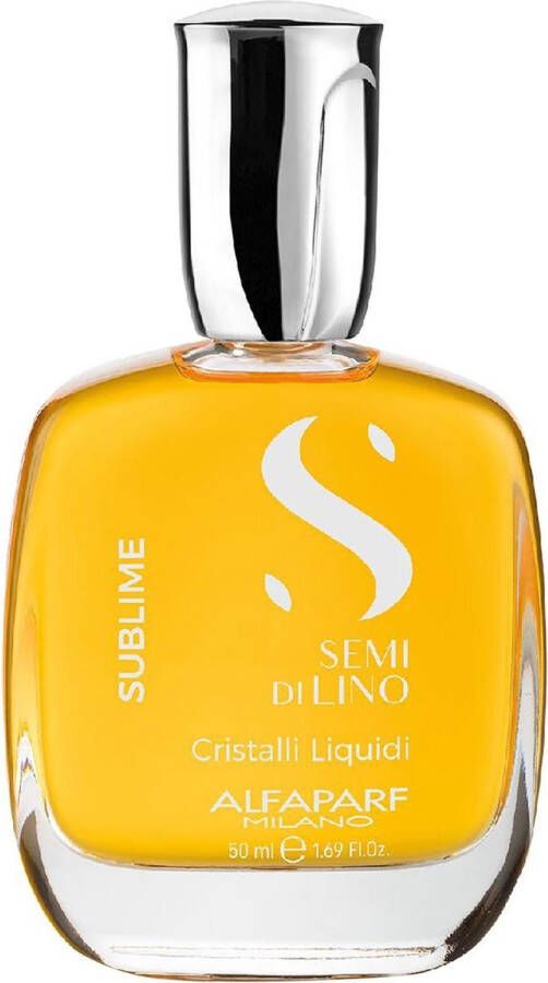 Alfaparf Milano Semi Di Lino Sublime Cristal Liquid The Original -haar olie 30ml