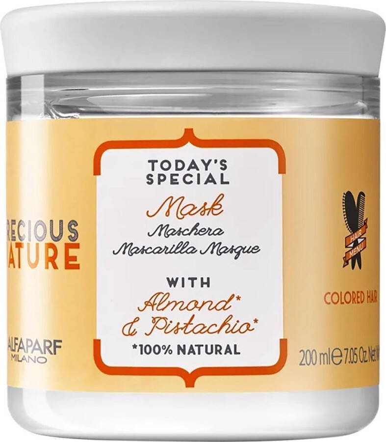Alfaparf Milano Haarmasker Precious Nature Verkleurd haar (200 ml)