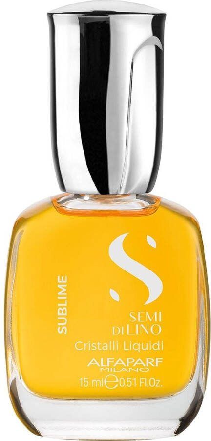 Alfaparf Milano Haarolie Semi Di Lino Sublime Cristal Liquid The Original 15ml
