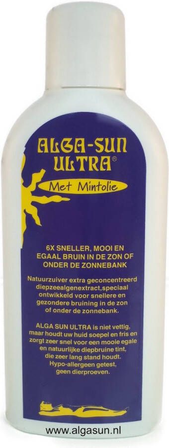 Algasun Ultra Met Mintolie Zonnebrand lotion 150 ml