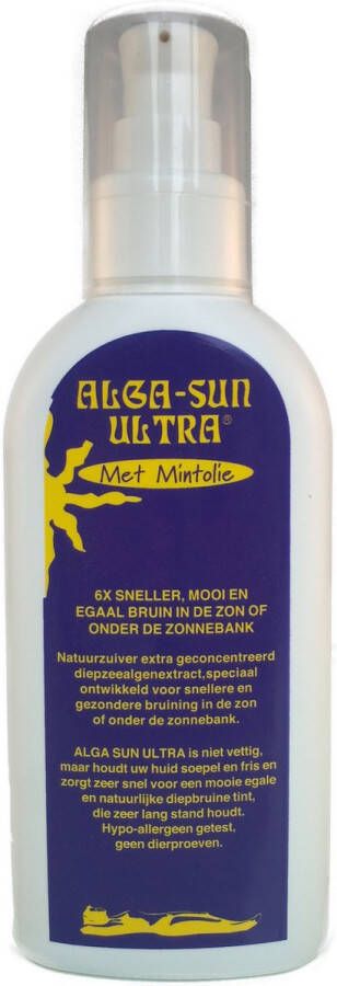 Algasun Ultra Mintolie Pomp Zonnebrand