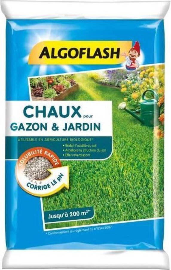 Cstore ALGOFLASH Kalk voor gazon en tuin 10 kg