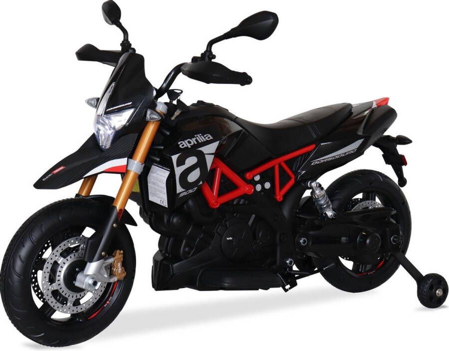 Alice's Garden Aprilia Dorsoduro 900 elektrische scooter voor kinderen 12V 4.5Ah 1 plaats met radio Aprilia Dorsoduro 900