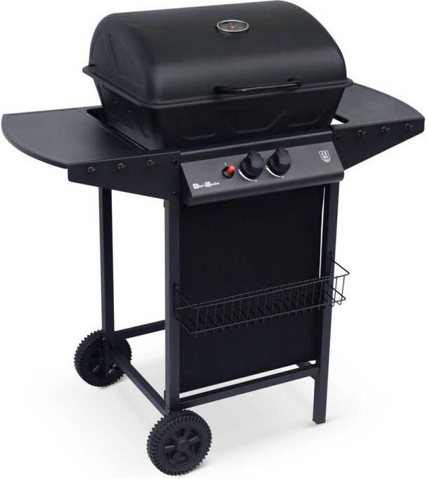 Alice's Garden Aramis Gasbarbecue 2 branders gasaansluiting G1 2 F15-21 meegeleverd