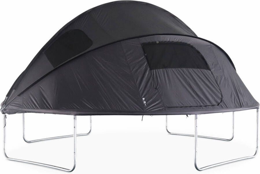 Alice's Garden l Trampolinetent Domus l Ø427cm l 2 ingangen l Incl. transporttas l Grijs Domus