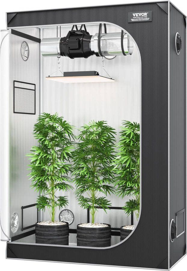 Alizendeh Kweektent 120 X 60 X 180CM Grow tent Plantentent Kweekkast Kweektenten