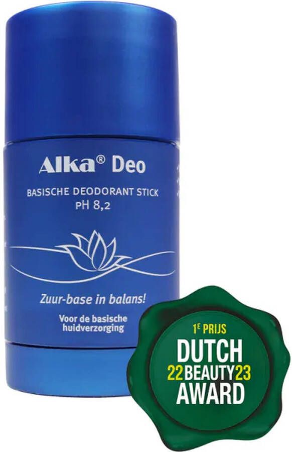 Alka Deo 75ml Basische Deo pH 8 2 Vegan & Natuurlijke Deodorant 0% Aluminium Deodorant Stick Unisex