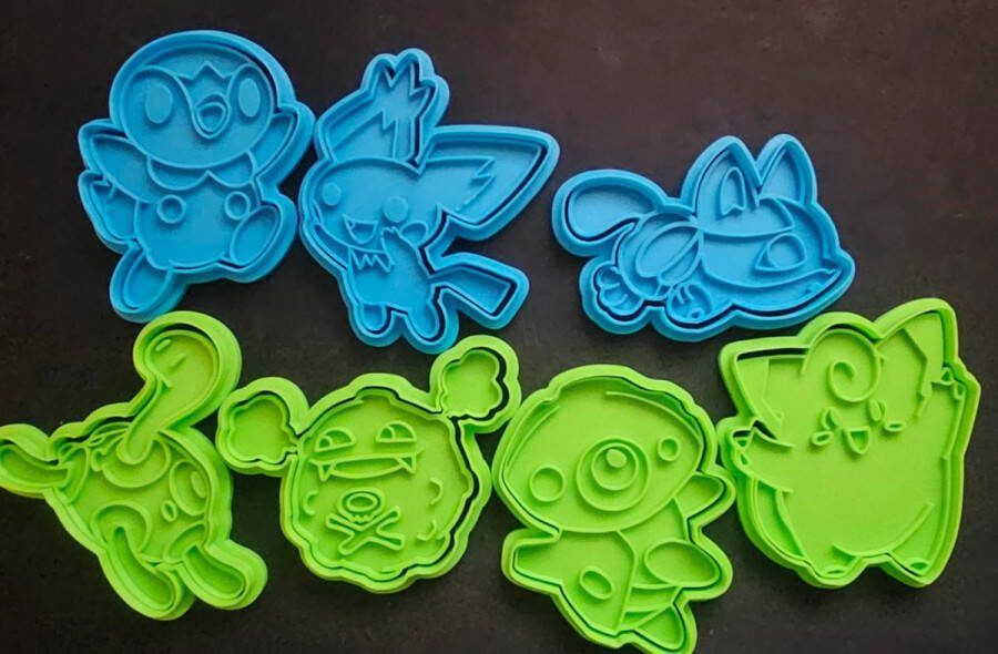All Things Cute 7 Pokemon Cookie Cutters