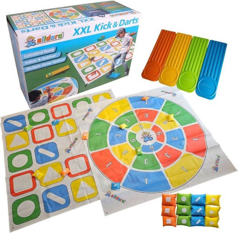 Alldoro Kick & Darts XXL 160x160cm