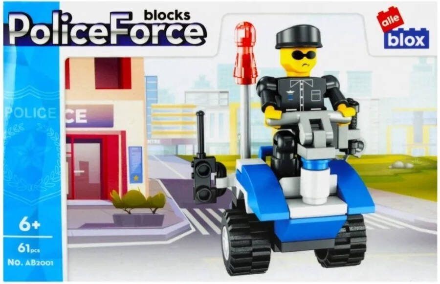 AlleBlox Politie bouwblokken