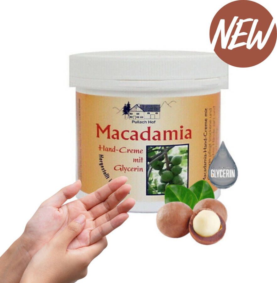 Allgäu Macadamia Handcrème met Glycerine 250ml -NIEUW