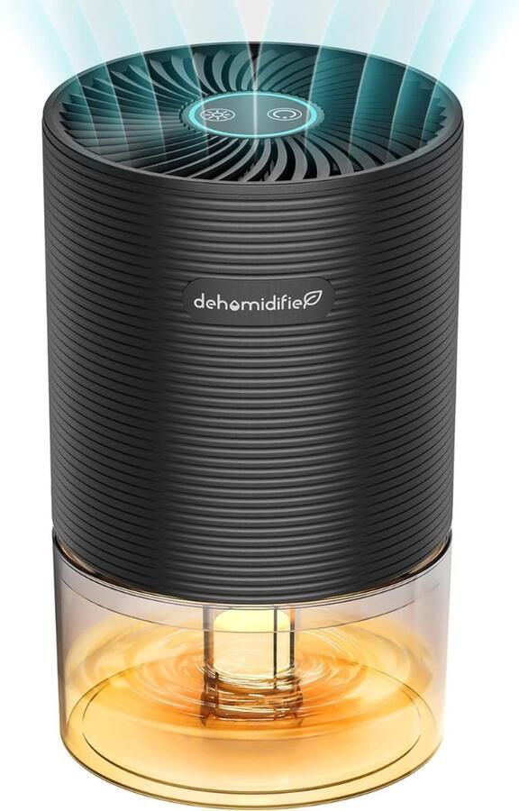 ALLGoods. Luchtontvochtiger Slaapkamer En Badkamer En Woonkamer En Kelder – Ontvochtiger 750ml – Dehumidifier Stil – 7 Kleuren -Zwart