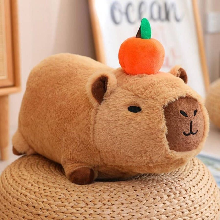 ALLGoods. Capibara Knuffel 17x9x11cm Capybara Knuffel Capybara Pluche Knuffel Capibara Knuffel Capibara Capybara Bruin