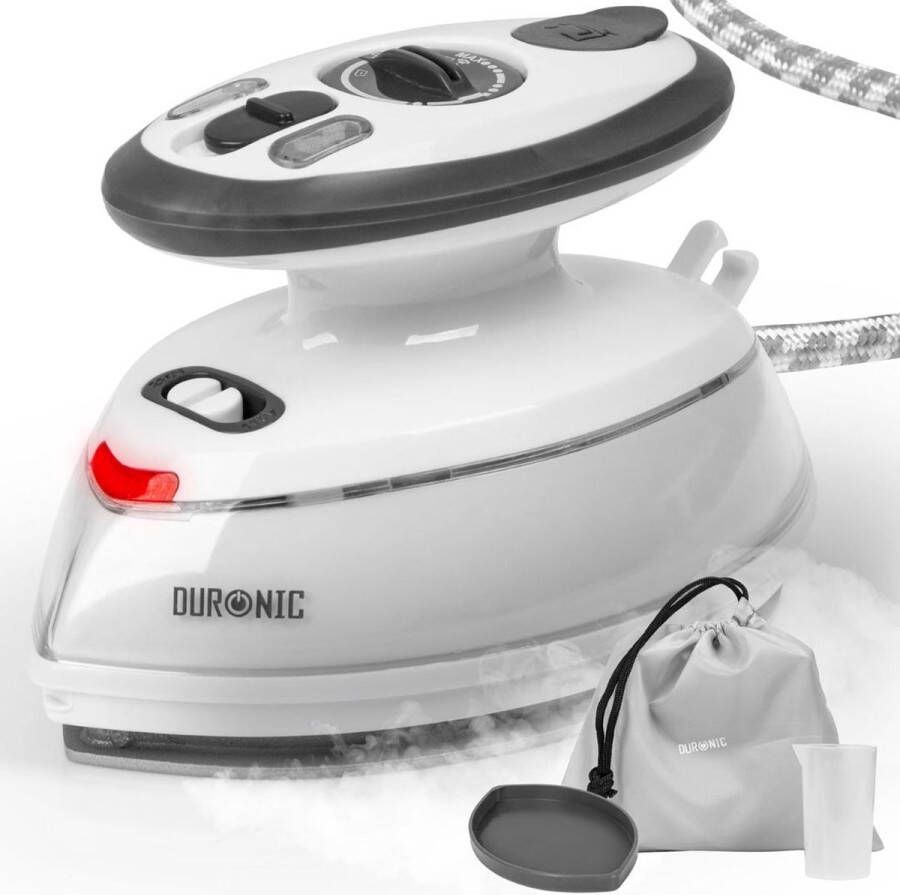 ALLGoods. Reisstrijkijzer Draagbare strijkmachines Mini Strijkijzer Stoomstrijkijzer Travel Inklapbaar Sprayfunctie Stomend Effect Travel Iron Strijkijzer Reisstrijkijzer Klein – Wit Grijs