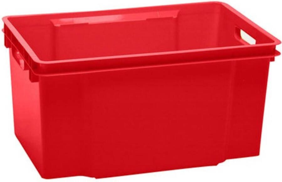 Allibert Allbert opbergbox Crownest 50L True red (donkerrood) 58.7X39X30CM
